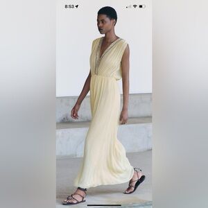 Zara embroidered beaded dress ZW COLLECTION  Medium